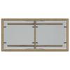 3 Piece Bistro Set with Cushions Beige Poly Rattan