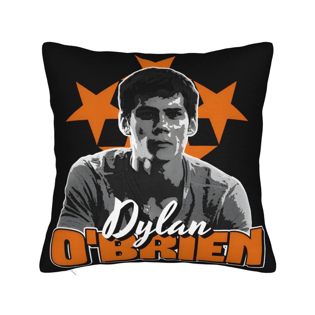 Dylan Obrien Actor Pillow Cover Merch Printed Cushion Cover Gift Throw Pillow Case Cover Home MultiSize
