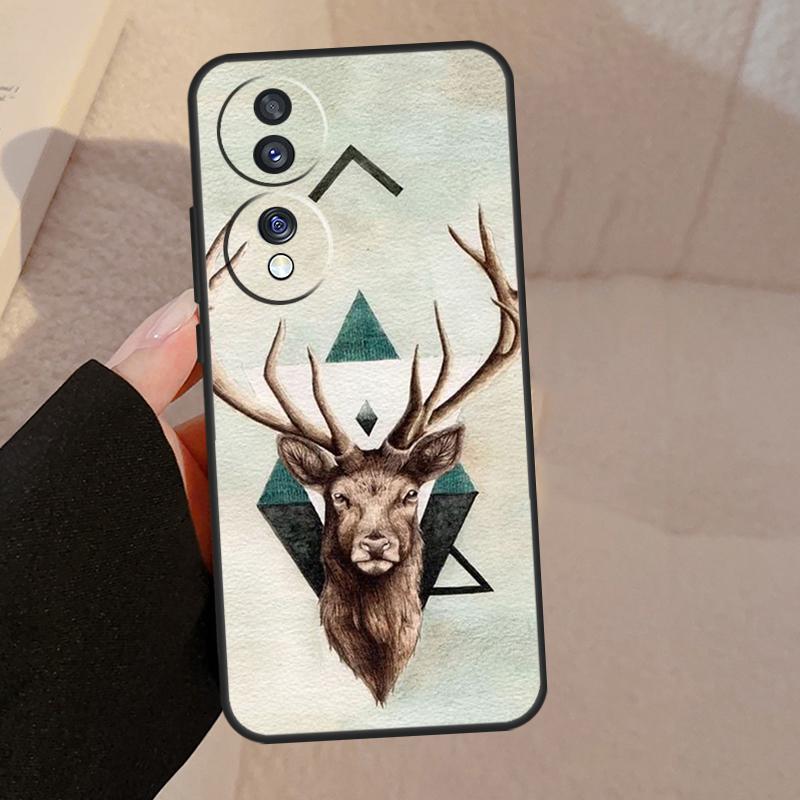 Чехол Deer For Honor Magic 8 7 6 5 Lite Для Honor 400 Pro 200 50 70 90 X8c X8b X9d X9b X9c Win RT