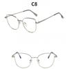 Ladies' Glasses, Cat's Eye Metal Glasses.