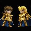 10 см Аниме Фигурка Saint Seiya Myth Cloth Лев Айолос Водолей Каму Рак Маска Смерти Золотой Рыцарь Зодиака Японские Куклы Хобби