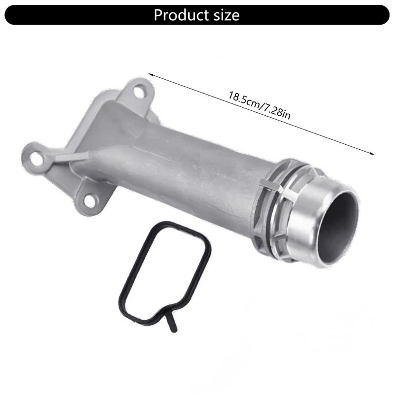 Precise Aluminum Engine Cooling Pipe Adapter Easy DIY Installation 11127810707