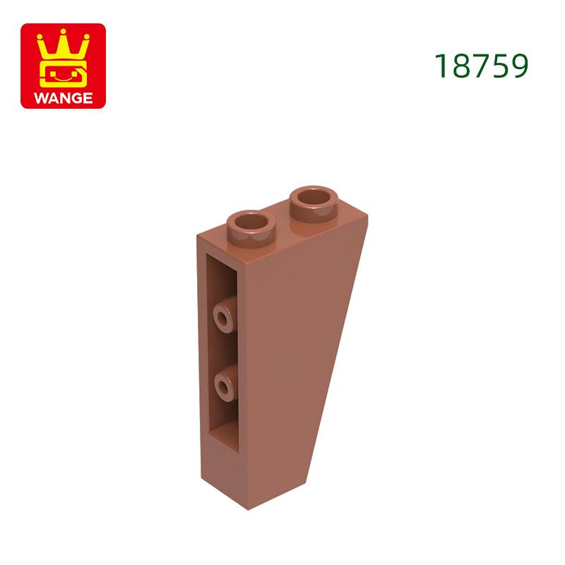 Нетоксичный 58 шт./лот 2449 Наклонный перевернутый 75 2x1x3 Деталь Moc Цветные Аксессуары Совместимые С Кирпичами DIY Детская Игрушка Детали Сборки