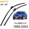 26" 22" Front Window Windscreen Windshield Wiper Blades Kit For BMW 5 Series E39 525i 528i 530i 540i M5 1995 - 2003