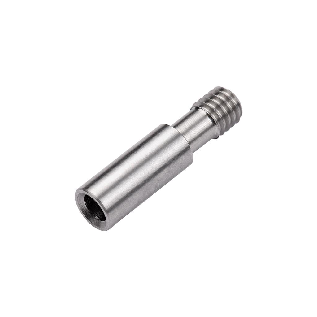 5pcs All-Metal Heatbreak Throat MK8 Extruder Throat Tube M6 Screw 27mm Length Compatible with CR-10CelsiusEnder Series 3D Printer Hotend
