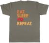 Eat Sleep Poker Unisexs TShirt Casino Gambling Texas Holdem Games Tee Gift