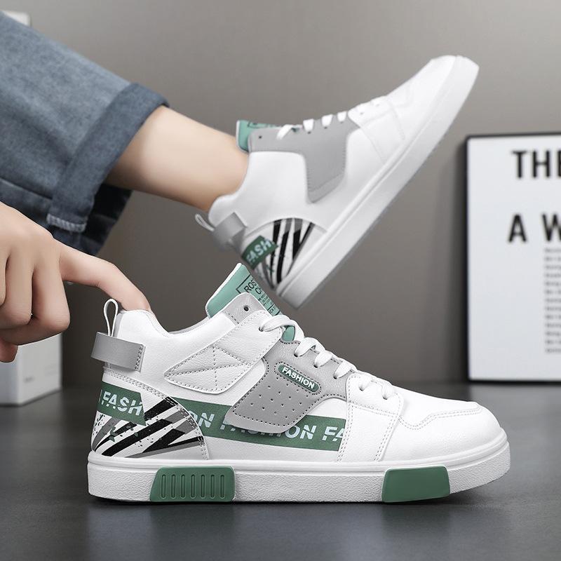 Мужская обувь, высокие туфли, корейская версия тренда Hundred Board Shoes, повседневная спортивная обувь для подростков Tide Shoes для мужчин