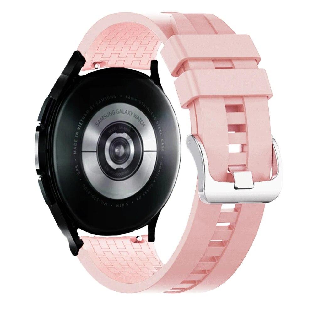 20mm 22mm Watch Band for Samsung Galaxy Watch 5/pro/4/classic/Active 2 Silicone Sport Bracelet Huawei Watch Gt 3-pro-2-2e Strap