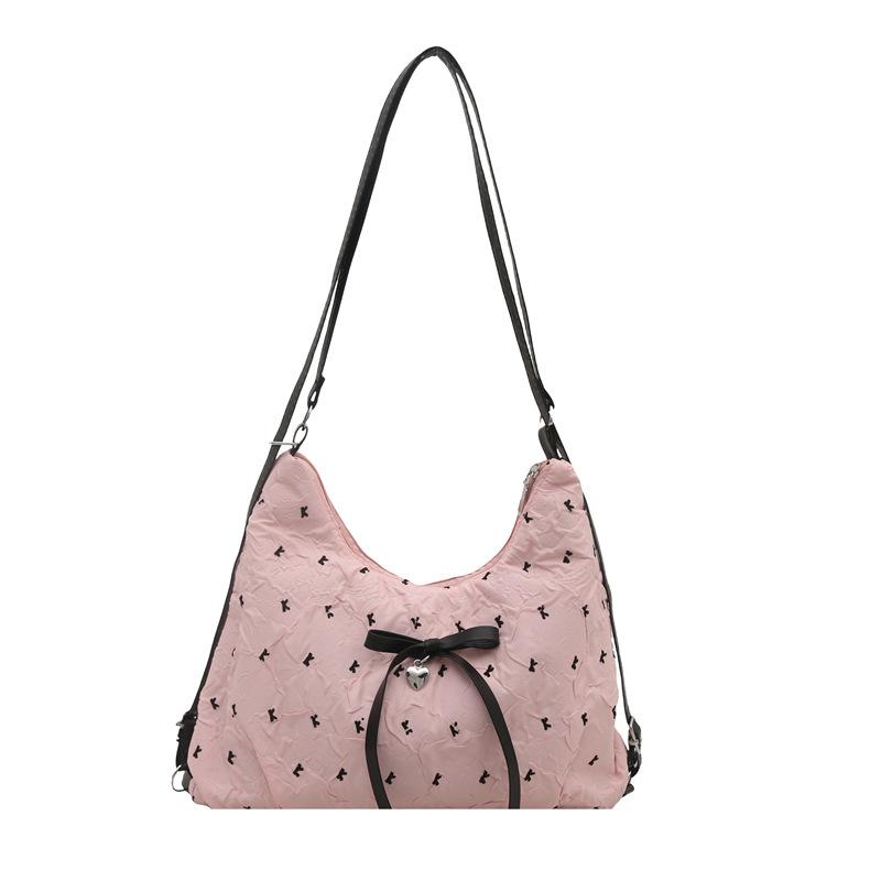 Casual Commuter Tote Bag Contrast Color Shoulder Crossbody Handbag