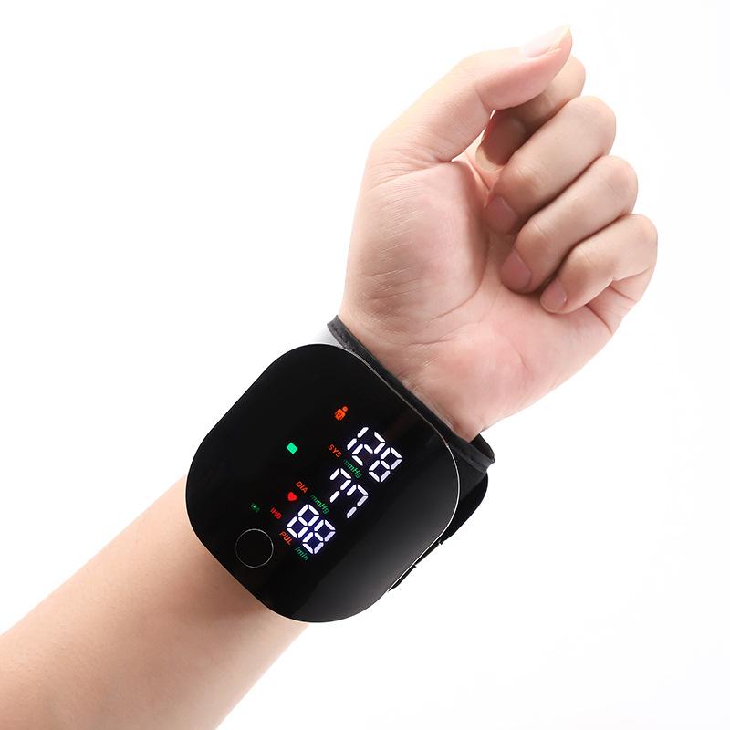 Smart Touch LED монитор артериального давления на запястье портативный голосовой цифровой автоматический тонометр для измерения артериального давления домашний тонометр для измерения здоровья