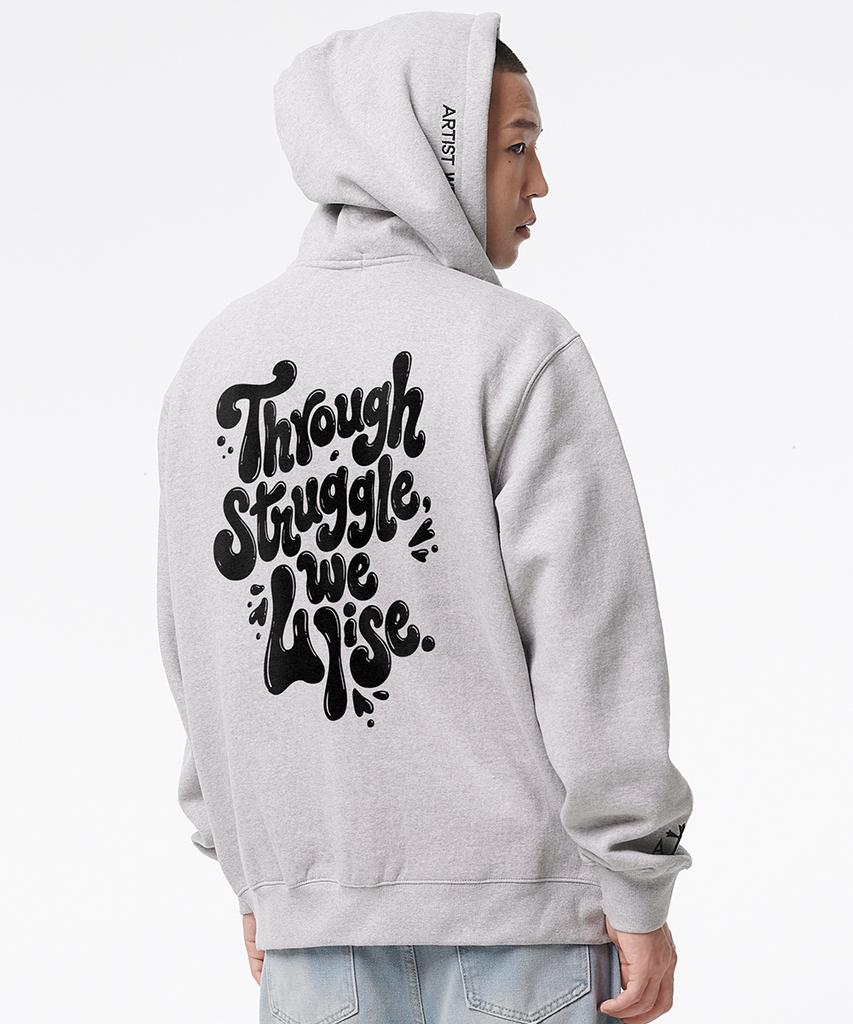 Худи на молнии с прорезью Artistwear [Atw] - 2 цвета