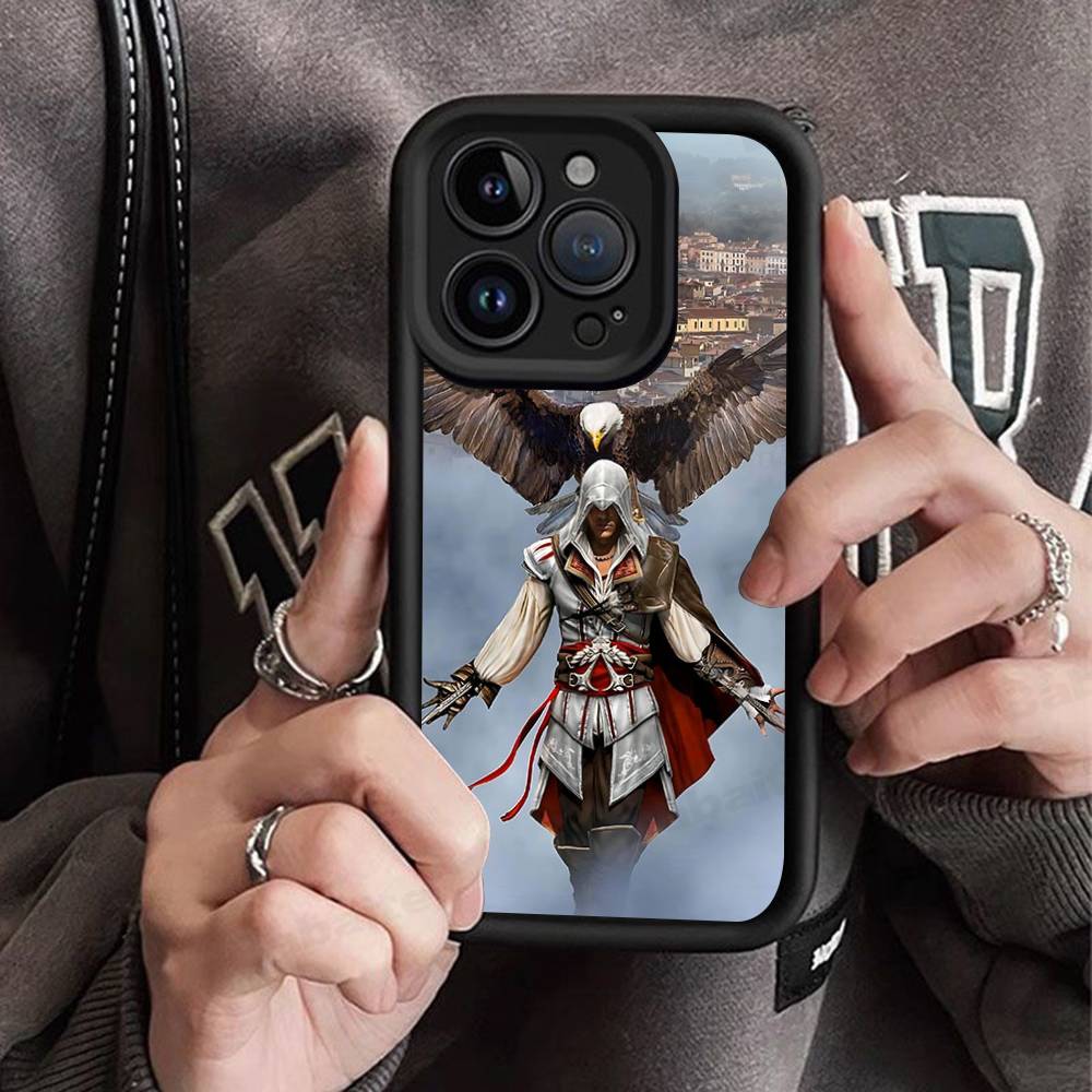 Смешной Чехол для Телефона из Силикона 'A-Assassins Game C-Creed' для iPhone 17 Pro Max 16 15 14 13 12 11 Plus 17 Air