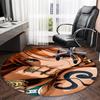 1pc Nami  Carpet, Round Rug, Comfortable, Suitable for Entryways, Living Rooms, Office, And Bedrooms, Christmas Decoration