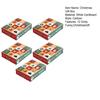 5 шт., рождественская пустая подарочная коробка, 12 сеток, забавный тычок пальцем, сделай сам, детский обратный отсчет, Адвент-календарь, сюрприз, слепая коробка, новогодний фестиваль, подарок