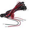 12V LED Work Light Bar Switch Wiring Harness Kit 40A Relay Fuse Set For Car Truck Motorcycle Work Light Connector Wiring Harness