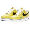 Nike Мужские кроссовки Air Force 1 07 LV8 Peace, Love и Basketball Желтый Speed-Yellow Laser-Blue DC1416-700