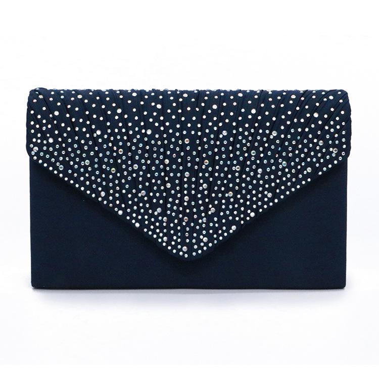 Женский клатч со стразами