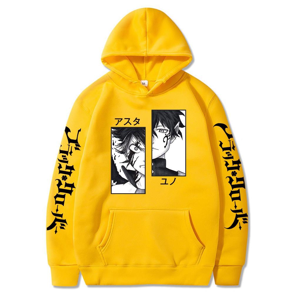 2021 аниме черный клевер толстовка подростковая мода мультфильм толстовка повседневные толстовки