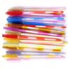 50Pcs Silicone Eyelash Brushes Makeup Tools Eyebrow Comb Spoolers Eyelash Makeup Brush  Makeup Kit