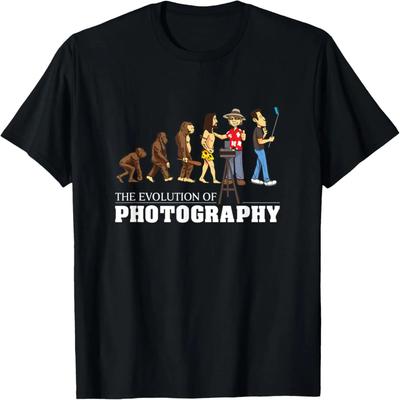 Футболка для фотографа 'Camera Buff', Смешная футболка для фотографа