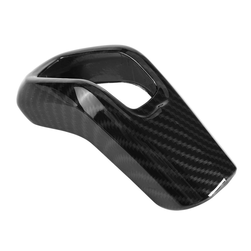 Carbon Fiber Style Car Gear Shift Knob Cover Trim for Land Rover Range Rover Sport 2014 2017