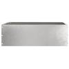 Lawn Edging Silver 40 x 40 x 13 cm Stainless Steel