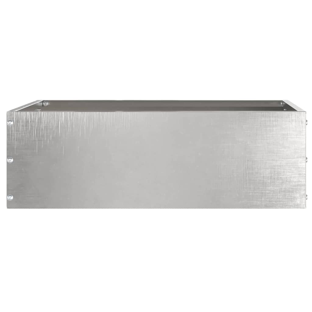 Lawn Edging Silver 40 x 40 x 13 cm Stainless Steel