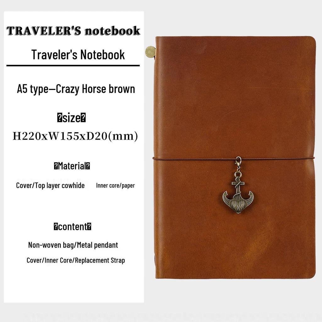 Дневник путешествий по Теннесси: Блокнот ручной работы из винтажной коровьей кожи