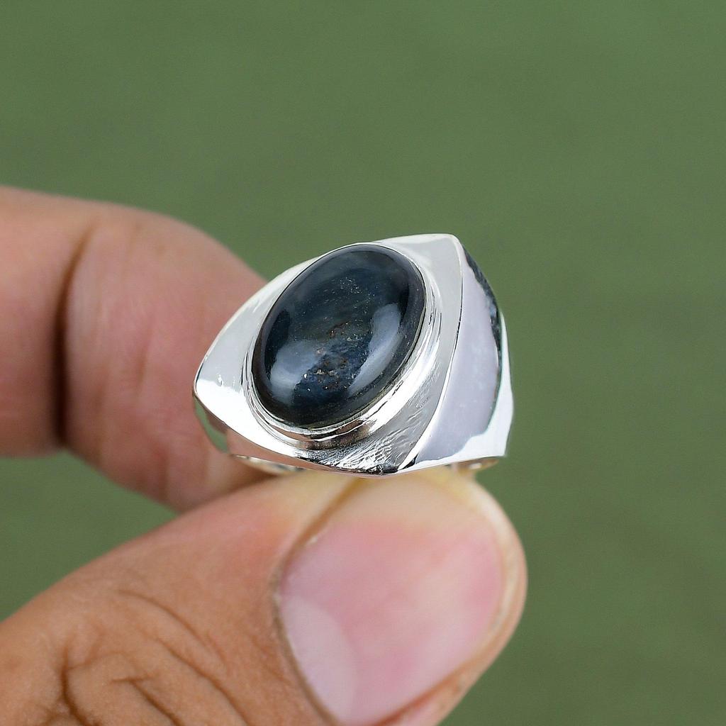 Pietersite Ring 925 Sterling Silver Ring A One Quality Gemstone Ring Pietersite Jewelry Handmade Ring Gift For Mother Available In Ring Size