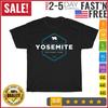 Yosemite National Park California Graphic Vintage T Shirt Men Women Fashion NEW