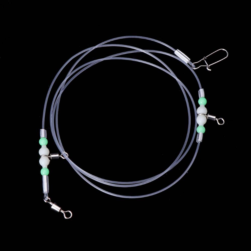 Рыболовные принадлежности Крючки для приманок Вертлюги для рыболовных снастей Светящиеся бусины Коннектор для скольжения