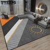 Home Carpet Minimalist Style Indoor Floor Mat Living Room Dirty Resistant Floor Mat Fluffy Plush Carpet Non-slip Floor Mat