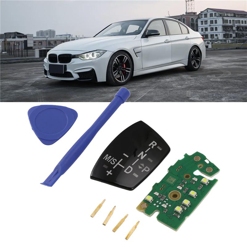 A16P-Car Gear Shift Knob Panel W/LED Circuit Board Repair For BMW 2 3 5 6 7' X3 X4 X5 X6 LHD