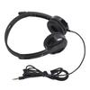 Wired Headphone 3.5mm Plug Omnidirectional Wired Headset with Rotatable Mic for Office Teleconference