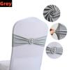New 50-10PCS Elastic Chair Knot Wedding Decoration Buckle Sashes Back Cover Mariage Hotel Home Seat Elegant Modern Ribbon Decors