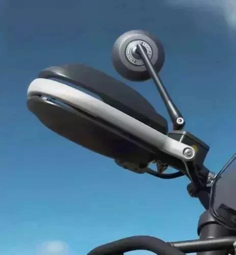 Комплект черных раллийных защиты рук для Royal Enfield New Himalayan 450