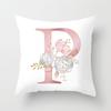 26 Letters Cushion Cover Letter Home Decorative Pillowcase Polyester Throw Pillow Case Cushion Cover For Sofa Almohada Hot Zt25