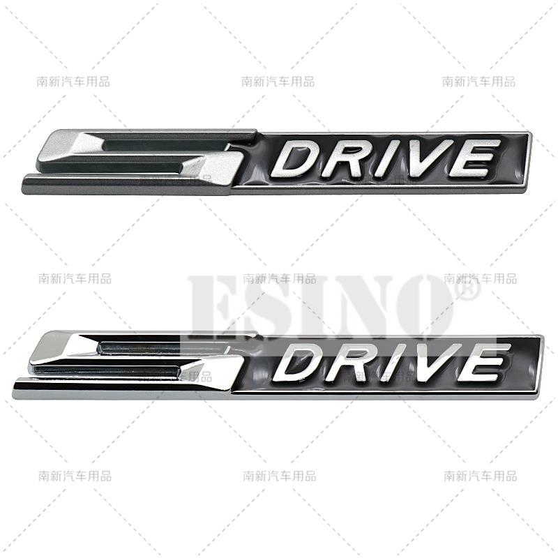 Car Styling 3D Metal Rear Trunk Emblem S Drive X Drive E Drive Badge  Adhesive Emblem for BMW X1 X2 X3 X5 X6 X7 i3 i4 i7 iX iX3