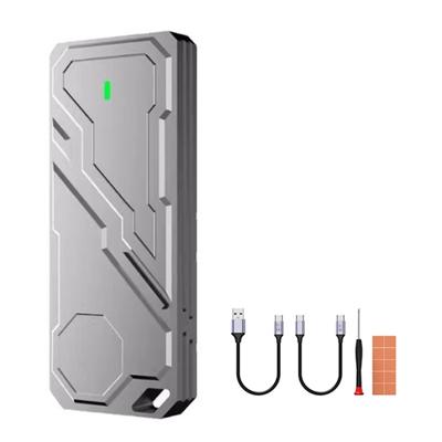 Корпус NVMe SSD для хранения SSD с расширением 4 ТБ, быстрая передача данных USB3.2 10 Гбит/с для работы, командировки