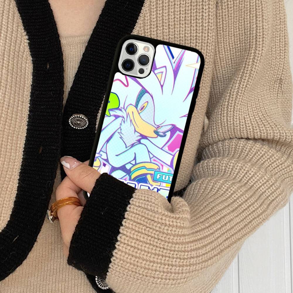 Game Sonic Movie Anime Phone Case For IPhone 17 Pro 16 Plus 16 Pro Max 15 14 13 12 11 PC+TPU Back Cover