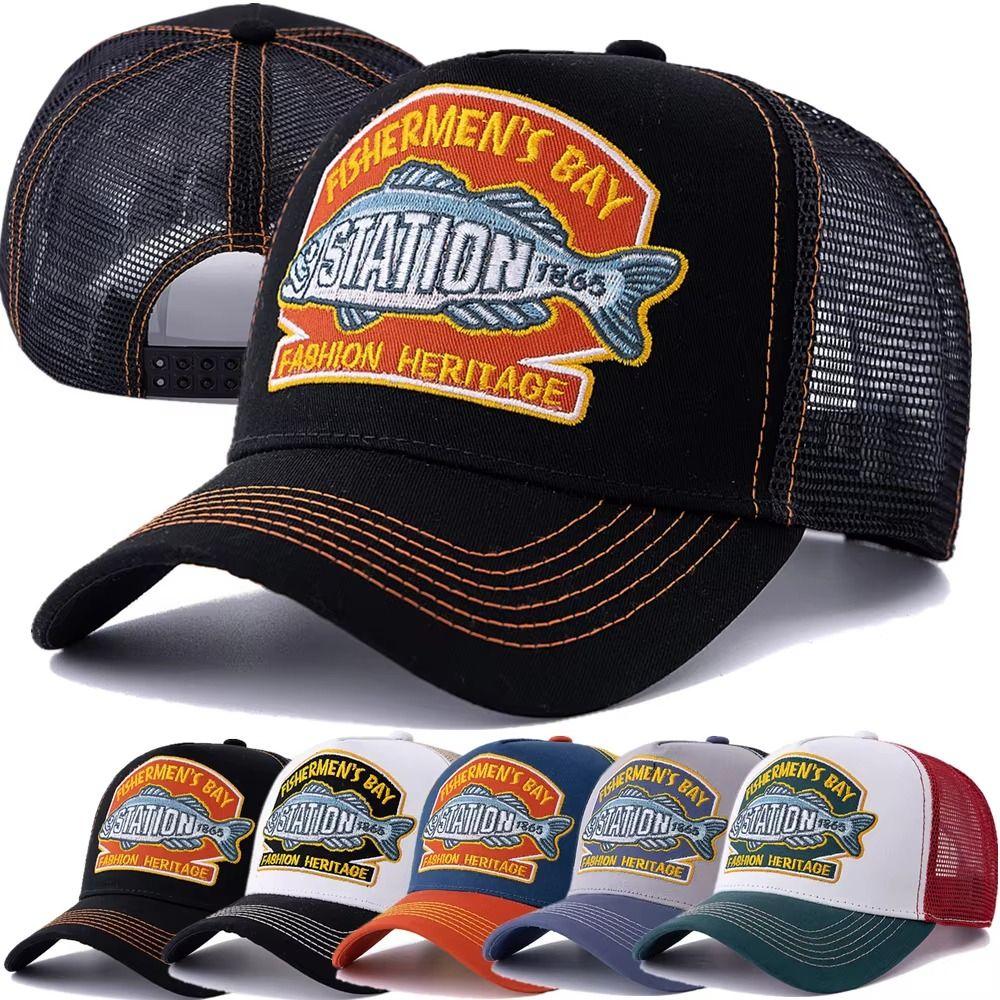 Sunshade Hat Trucker Hat Baseball Cap Sports Snapback Hat Summer Fishing Cap  Men Women