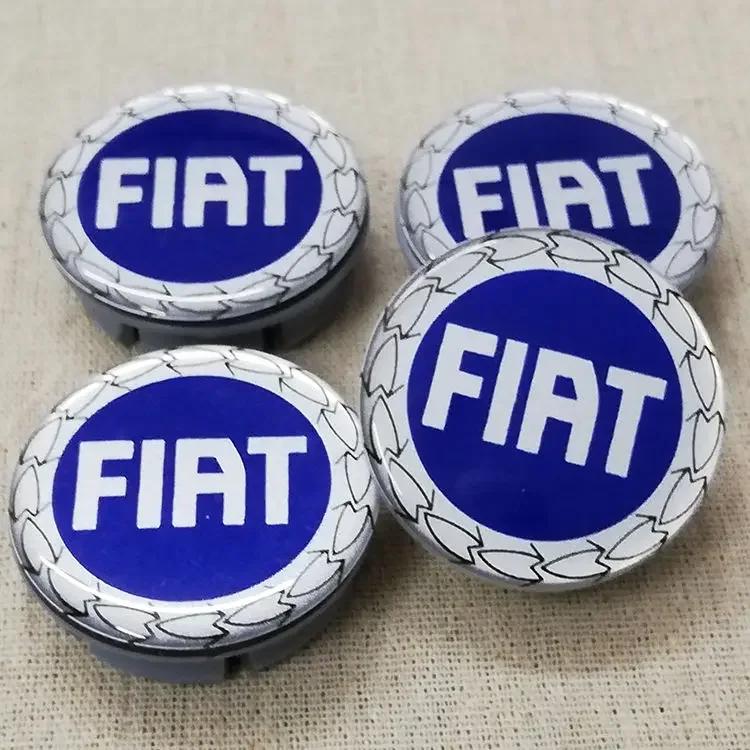 4 шт. Автомобильный значок Колпачок ступицы колеса Автоаксессуары Для FIAT 500 Ducato Panda Grande Punto Tipo Abarth Pulse Strada 600 500L