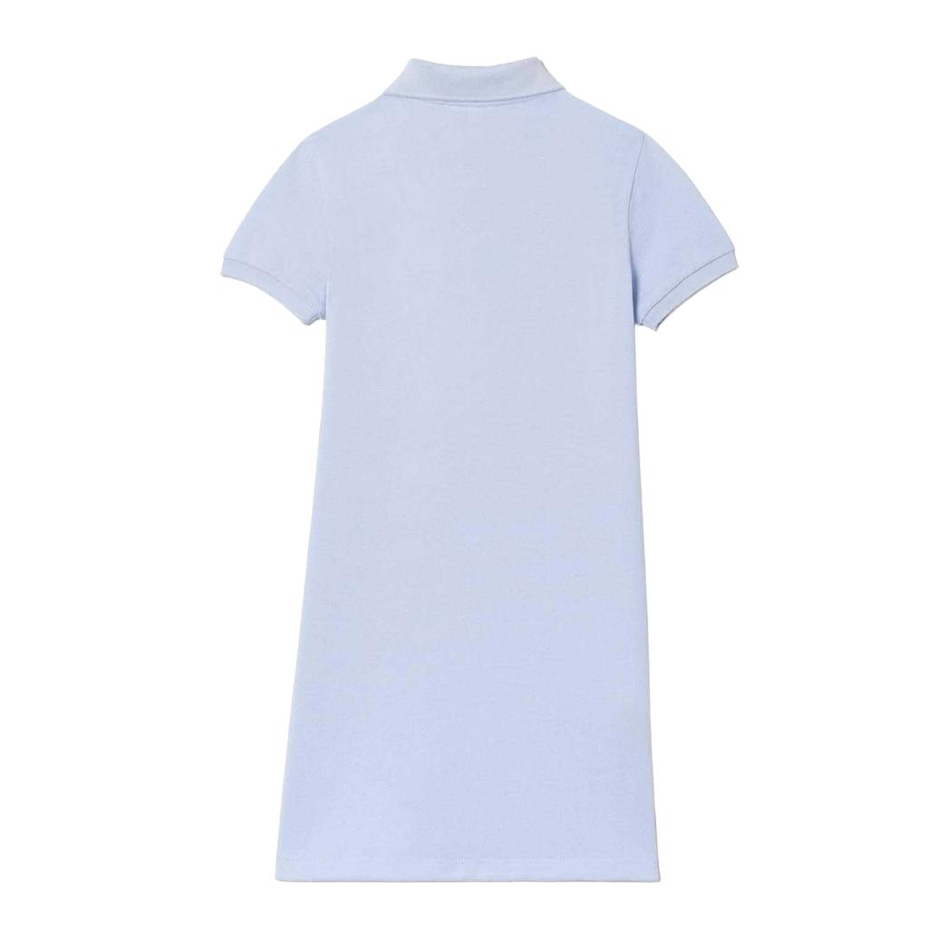 Lacoste Girls Crocodile Pique Dress