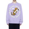 ONITSUKA TIGER Cartoon Anime Letter Pattern Design Comfortable Casual Round Neck Pullover Long Sleeve Sweatshirt Unisex Sweatshirt 2183B180-500