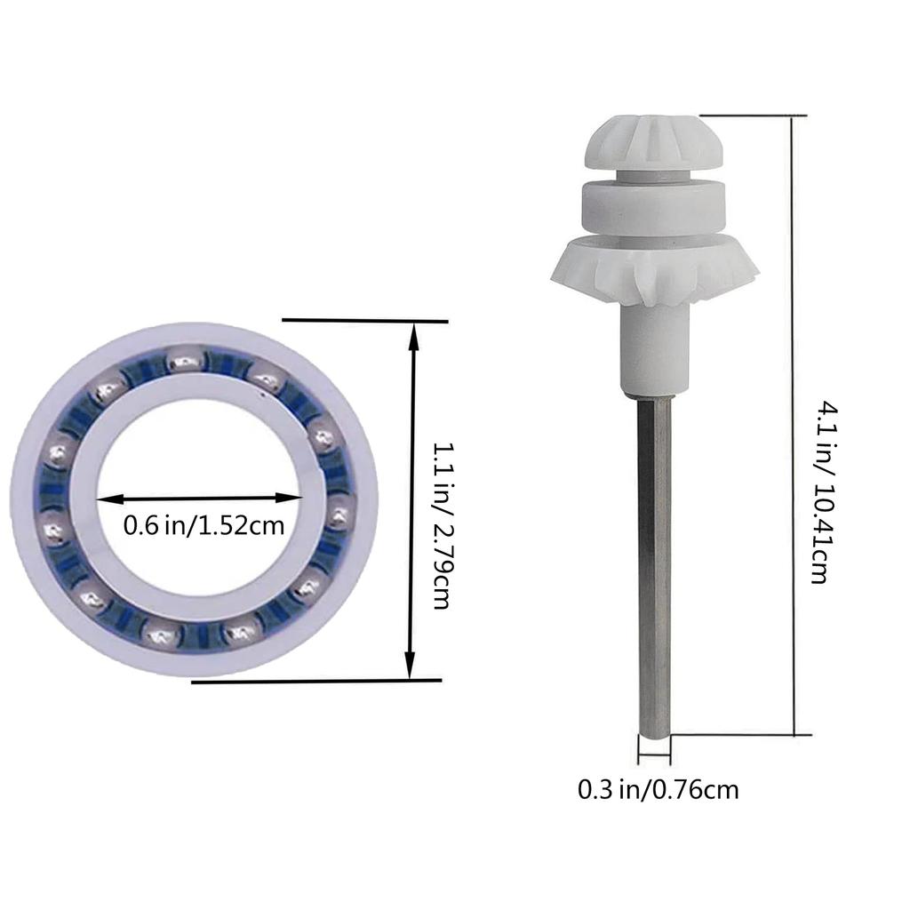 Drives Shaft Assembly Roller Bearings For Zodiac R0525100 R0527000 MX6 MX8 MX6EL MX8EL Swimming Pool Cleaner Accessories