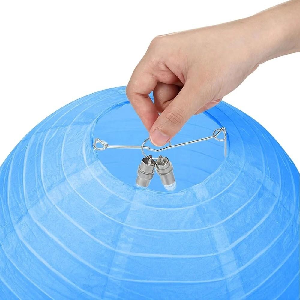 10Pcs Warm White Mini LED Bulb Battery Operated Balloon Light Bulb Waterproof Balloons Light