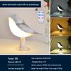 Magpie Aroma LED Night Light: Touch-Activated Bird Lamp for Car, Bedroom, or Bedside Table.