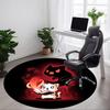 1pc Magic Cat Office Round Area Rug, Under Office Chairs Bedroom Living Room Home Decor, Room Deco, Available in Various Sizes