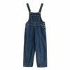 Unisex Retro Denim Overalls - Spring/Summer 2025 High-End Oversized Trendy Workwear Jumpsuit
