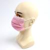 3-layer Pink Mask Face Mouth Masks Non Woven Disposable Anti-dust Masks Earloops Masks